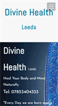 Mobile Screenshot of divinehealth.net
